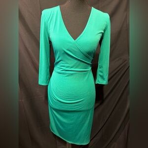 Seranoma Chic Teal Bodycon Dress